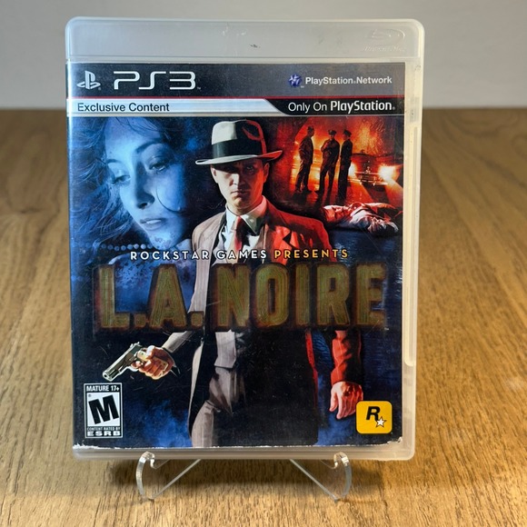 Rockstar Games Other - Rockstar Games L.A. Noire PS3 Sony PlayStation 3 Good Condition Action Thriller